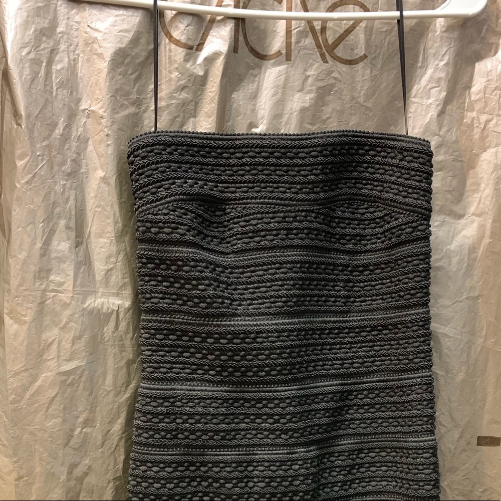 Cache short black dress